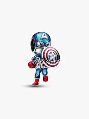 Pandora Marvel The Avengers Captain America Charm